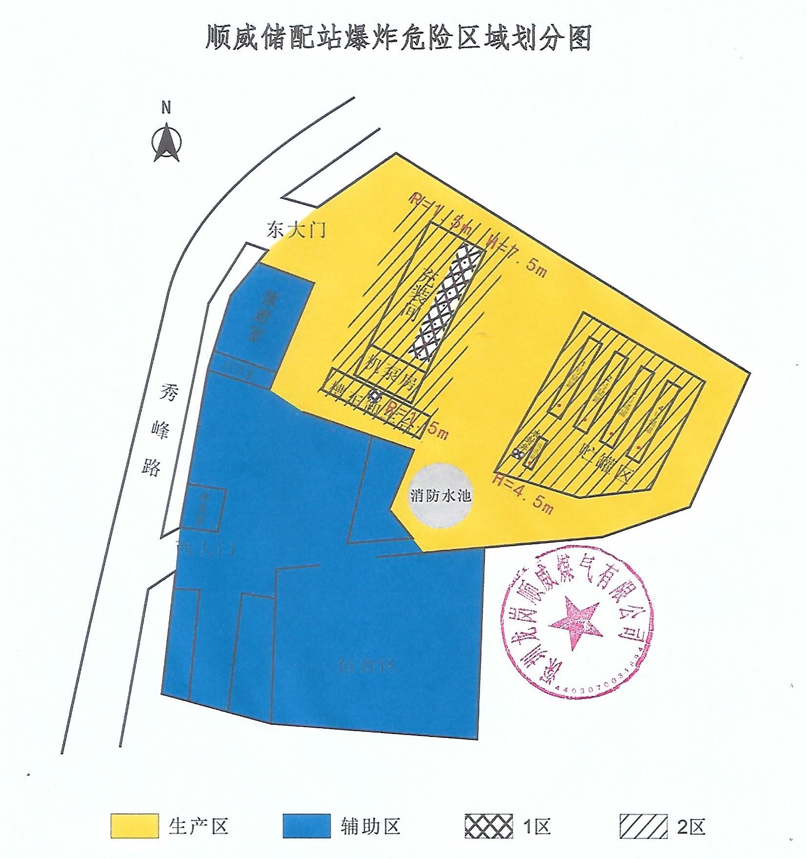 爆炸危險(xiǎn)區(qū)域劃分圖