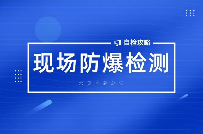 現場防爆檢測自檢攻略(常見問題總匯) - 力達唯