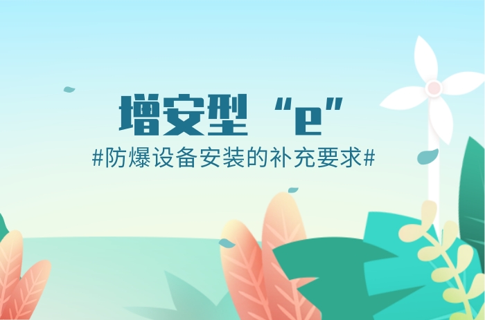 增安型“e”防爆設備安裝的補充要求 - 力達唯